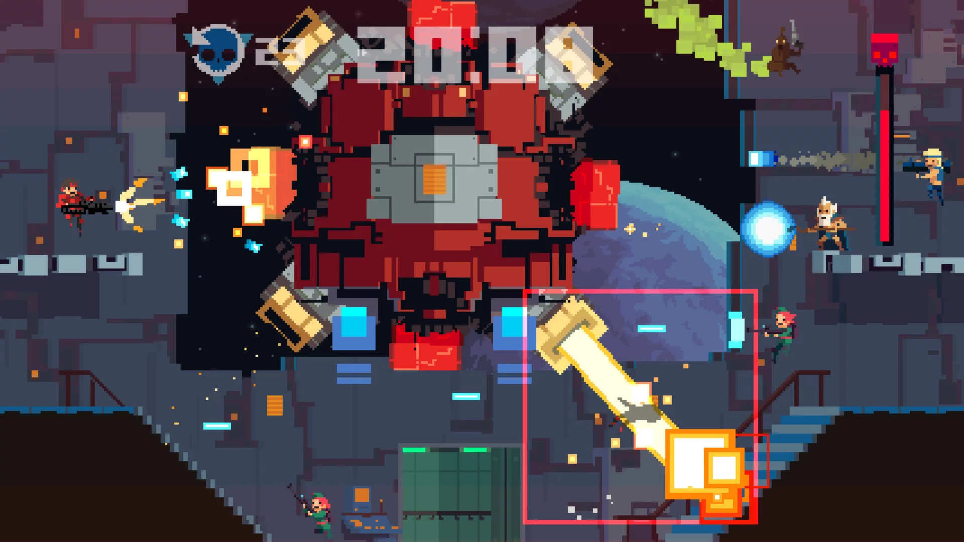 Изображение игры: Super Time Force Ultra