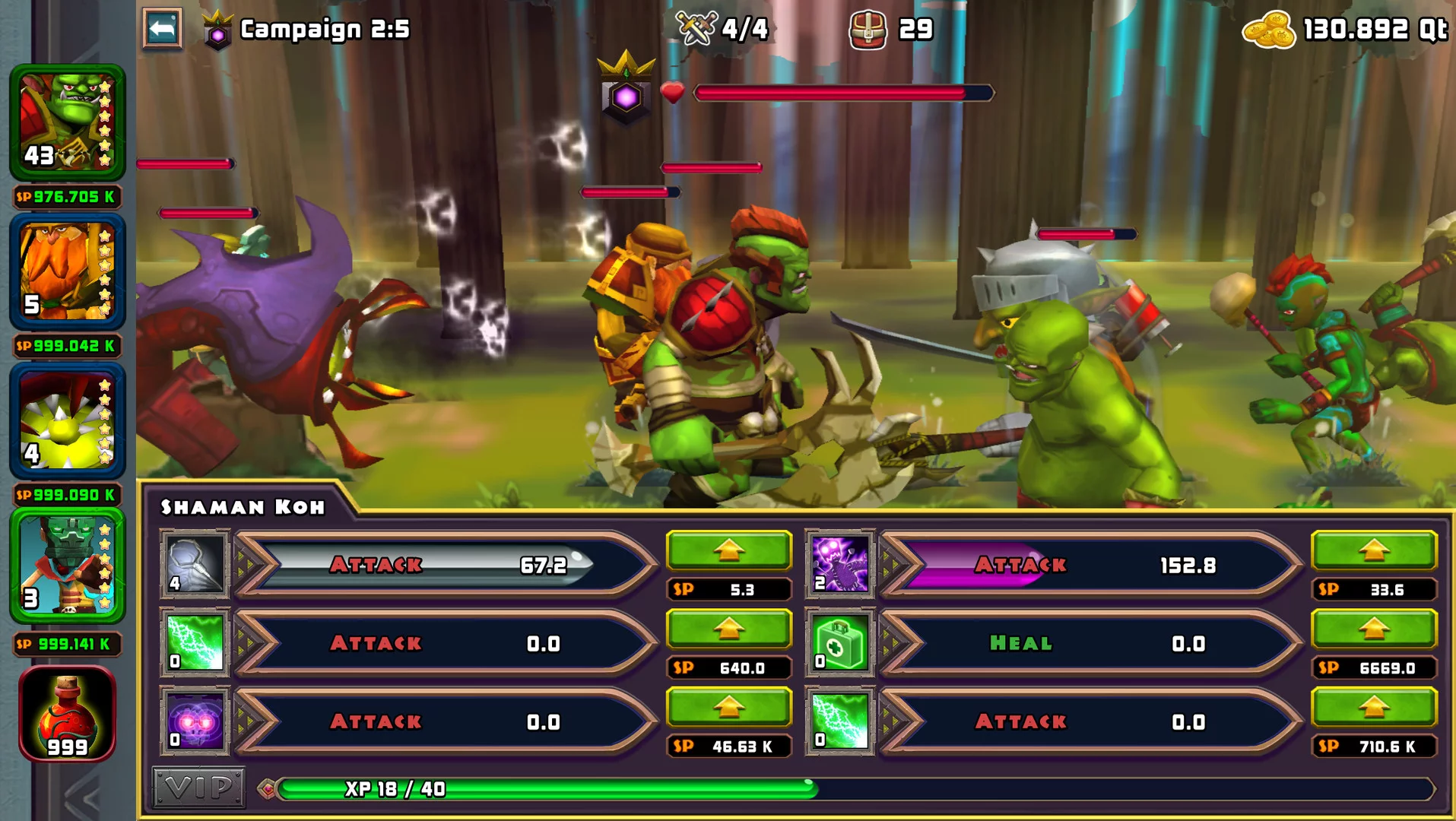 Изображение игры: Heroes of Havoc: Idle Adventures