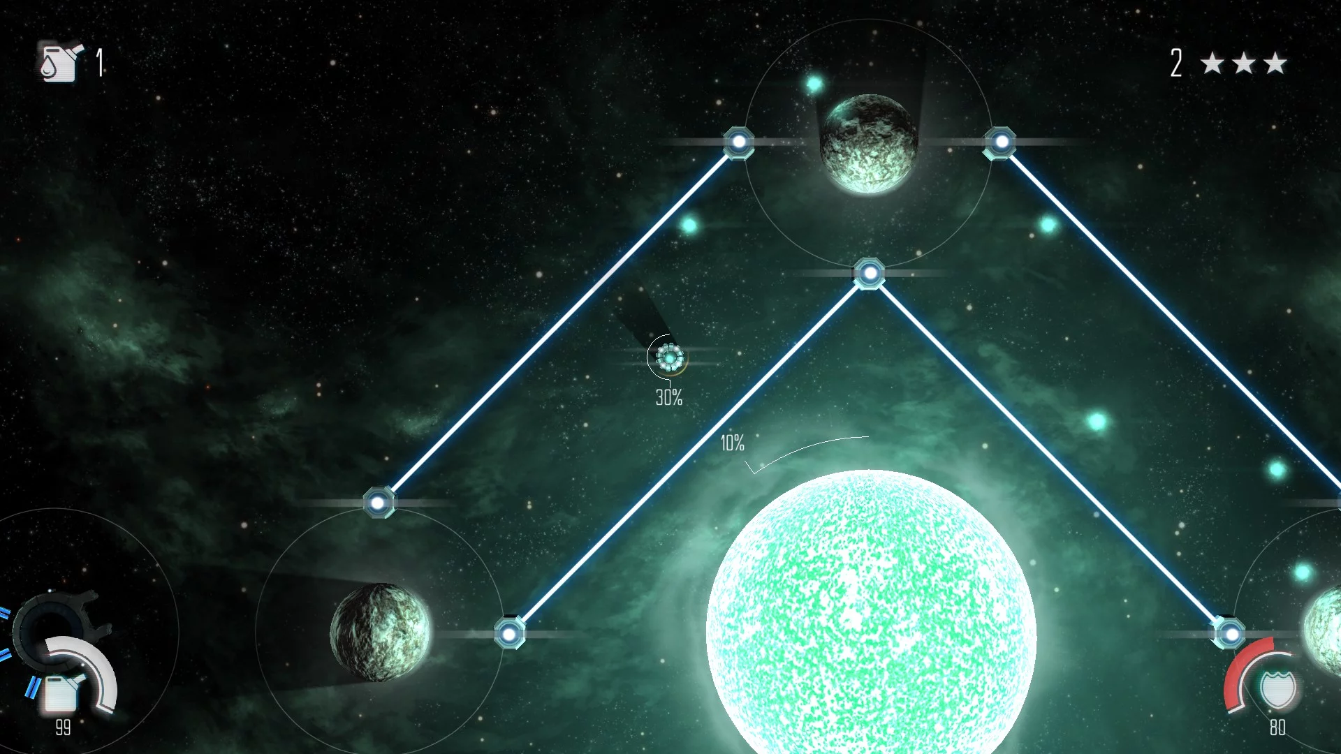 Изображение игры: Solar Flux
