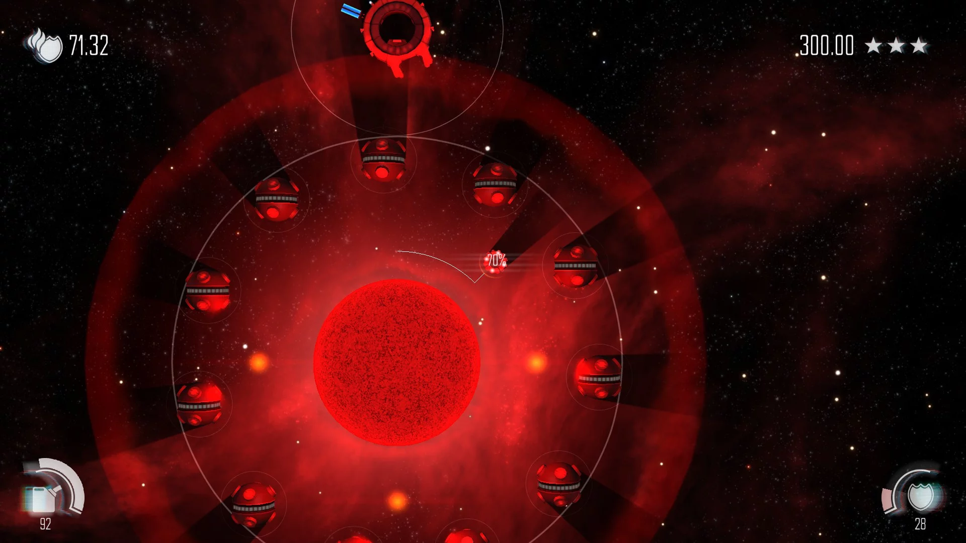 Изображение игры: Solar Flux