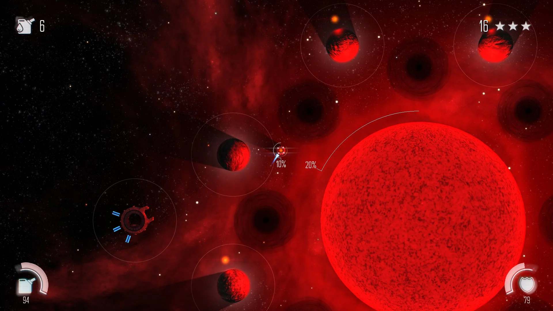 Изображение игры: Solar Flux