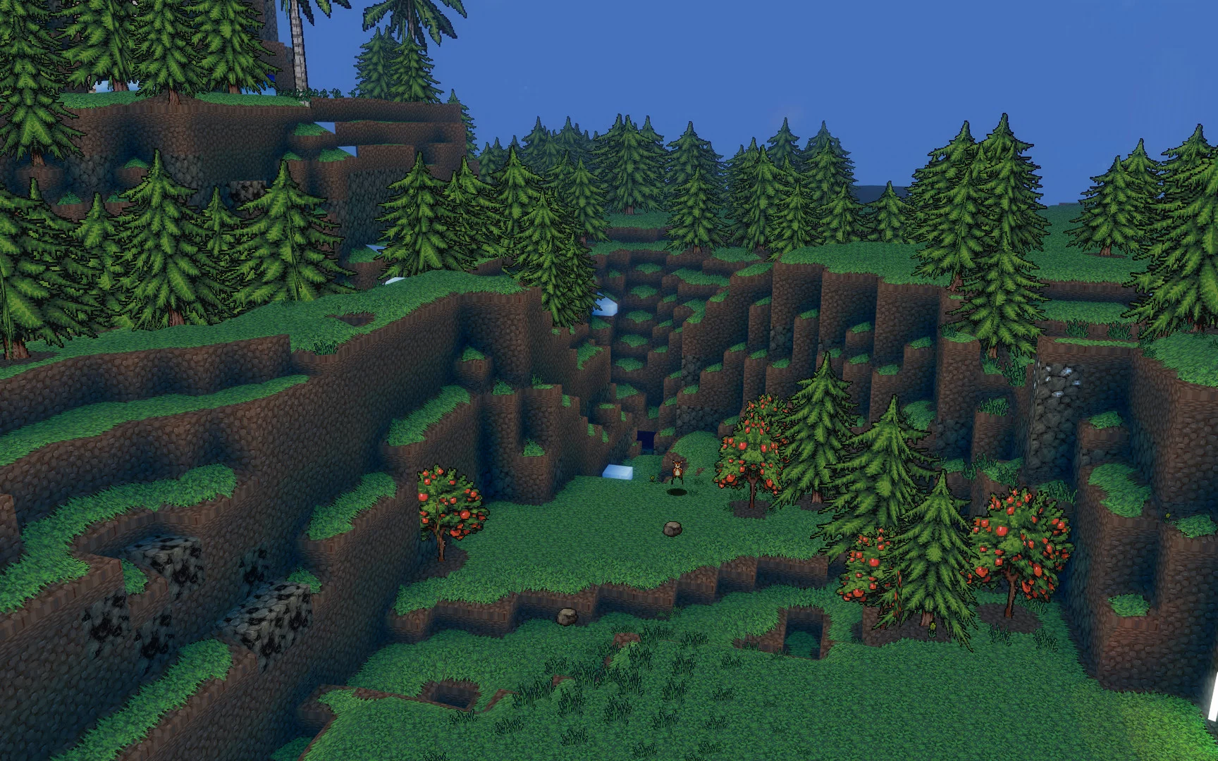 Изображение игры: DwarfCorp