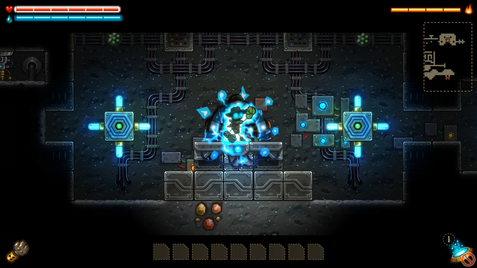 Изображение игры: SteamWorld Dig