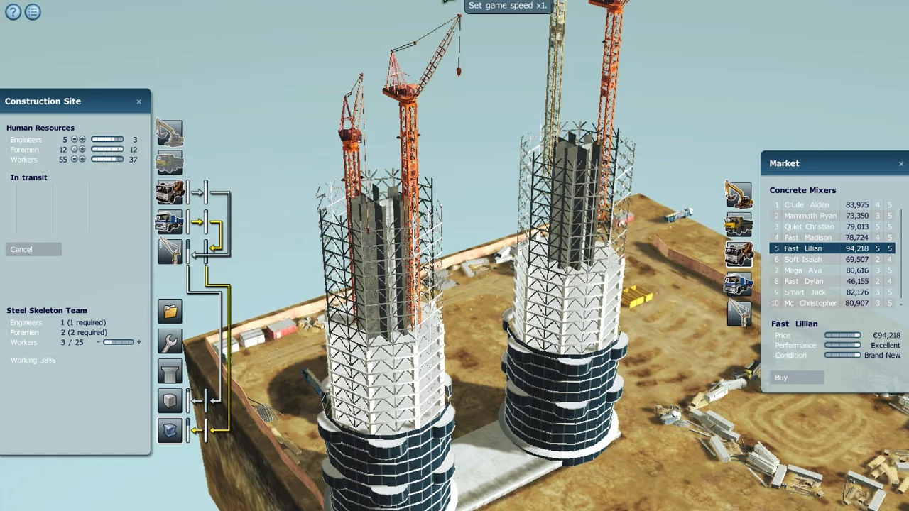 Изображение игры: Skyscraper Simulator