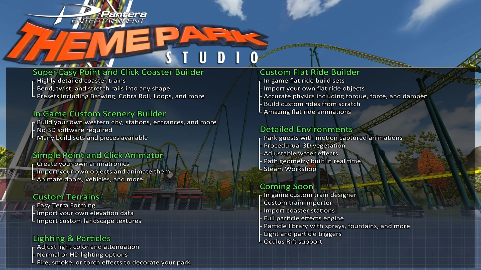 Изображение игры: Theme Park Studio