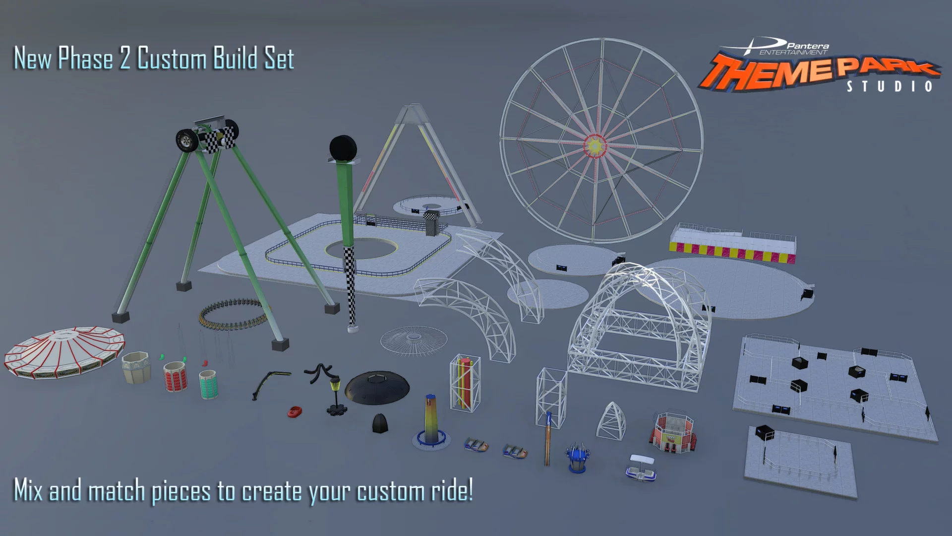 Изображение игры: Theme Park Studio
