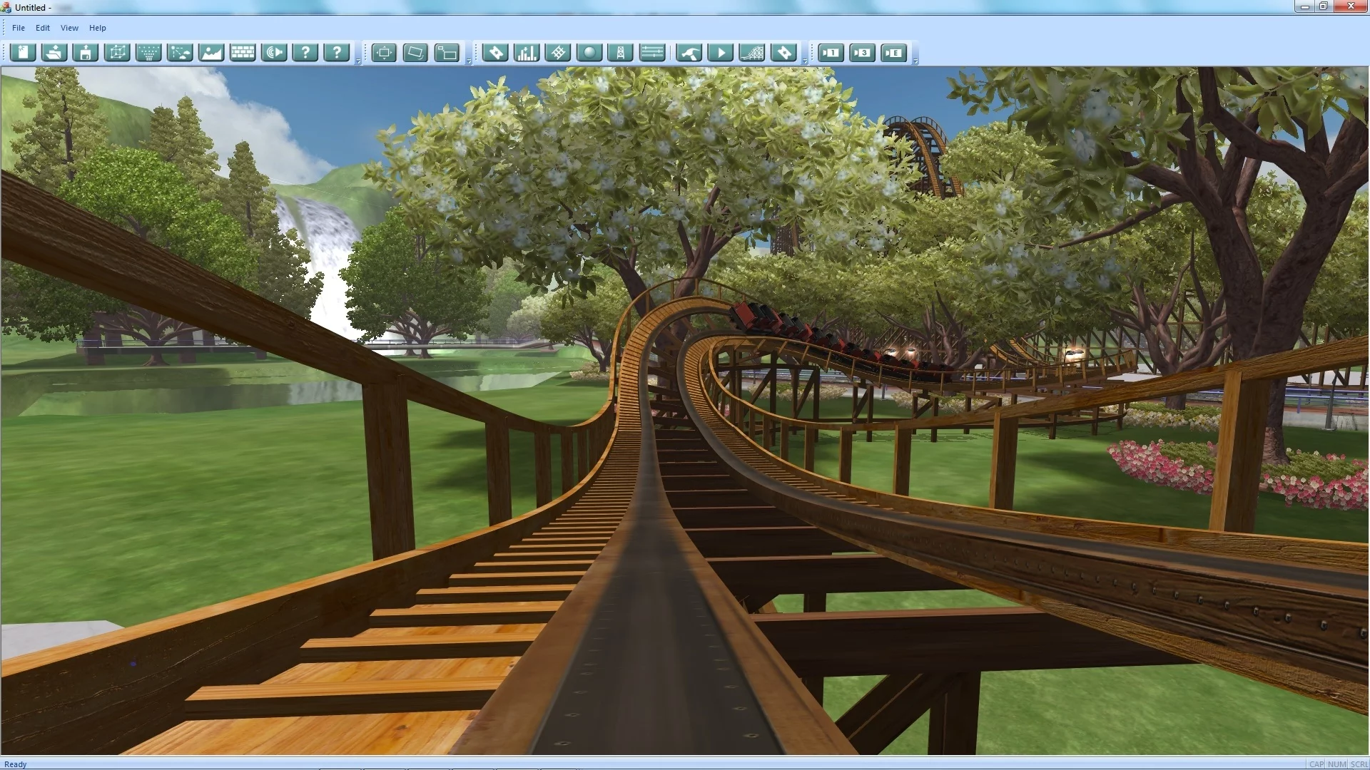 Изображение игры: Theme Park Studio