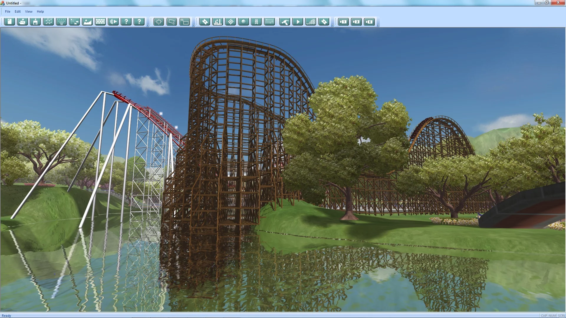 Изображение игры: Theme Park Studio
