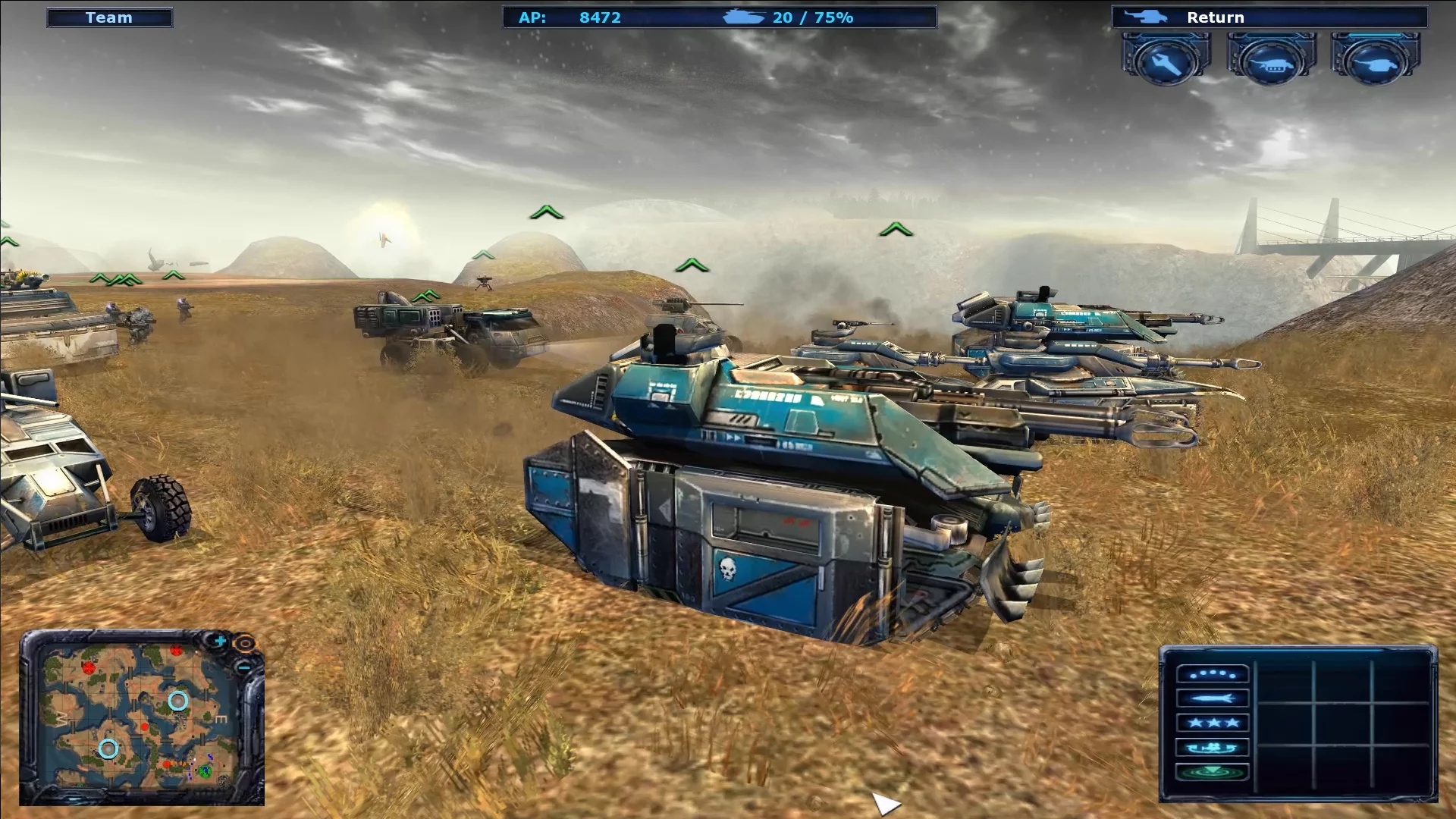Изображение игры: Ground Control II: Operation Exodus