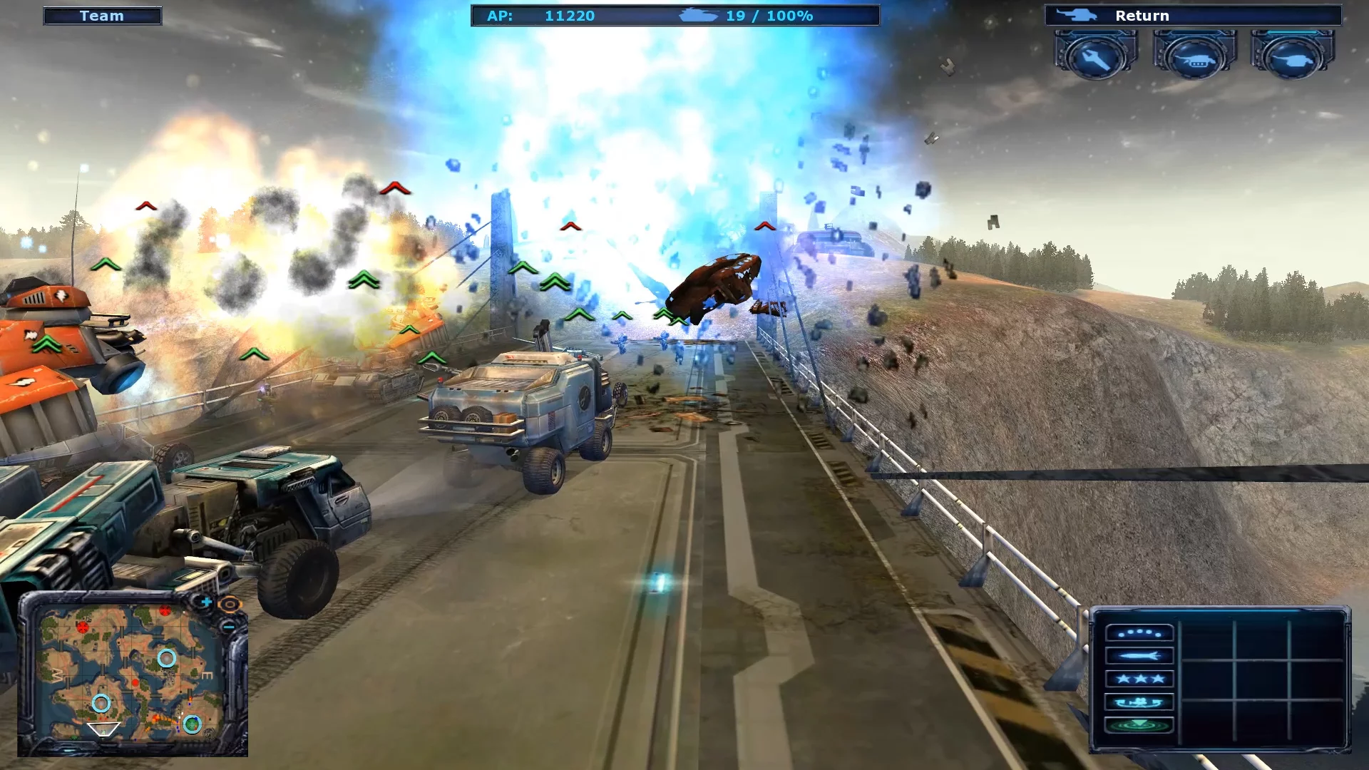 Изображение игры: Ground Control II: Operation Exodus