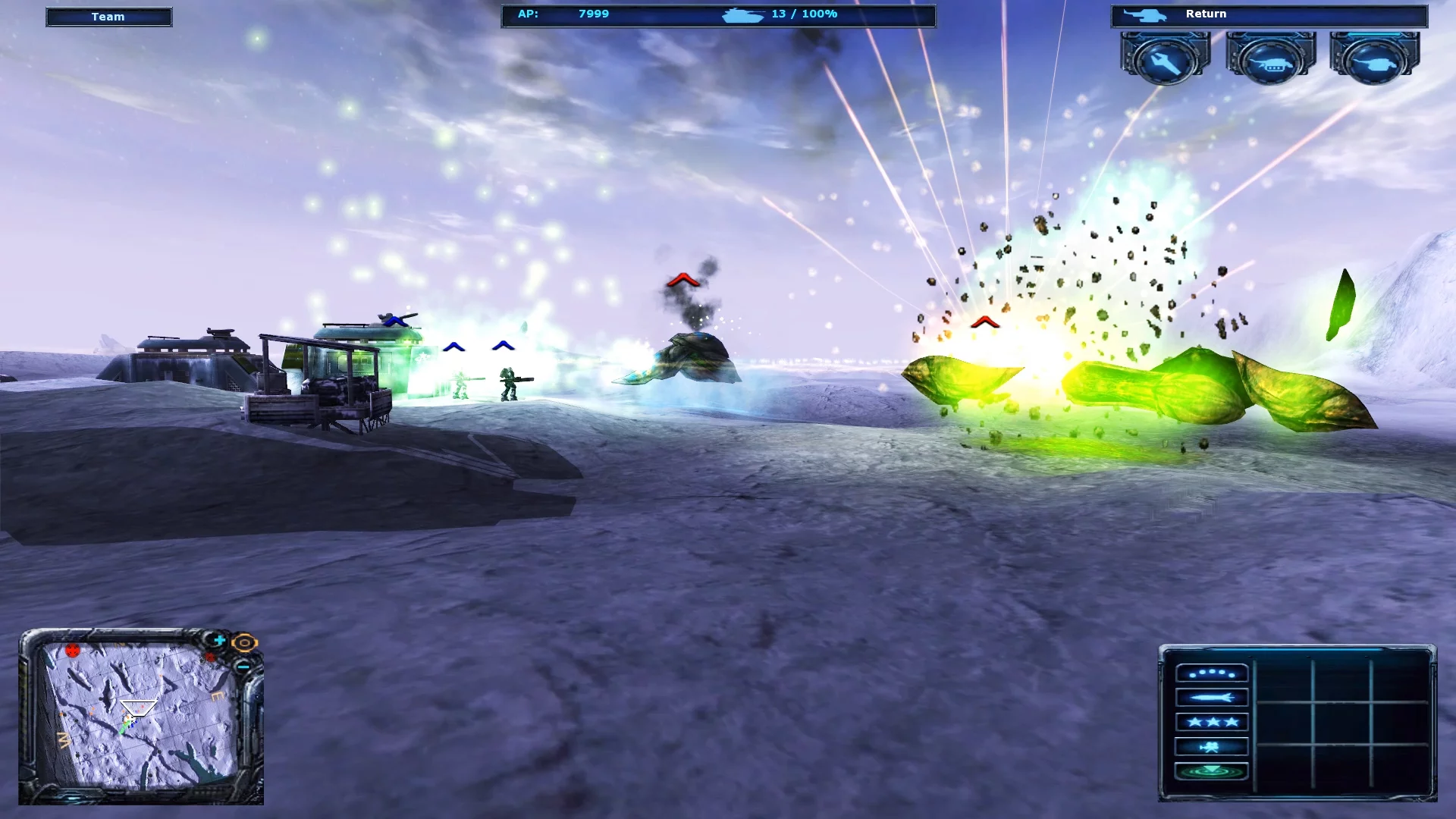 Изображение игры: Ground Control II: Operation Exodus