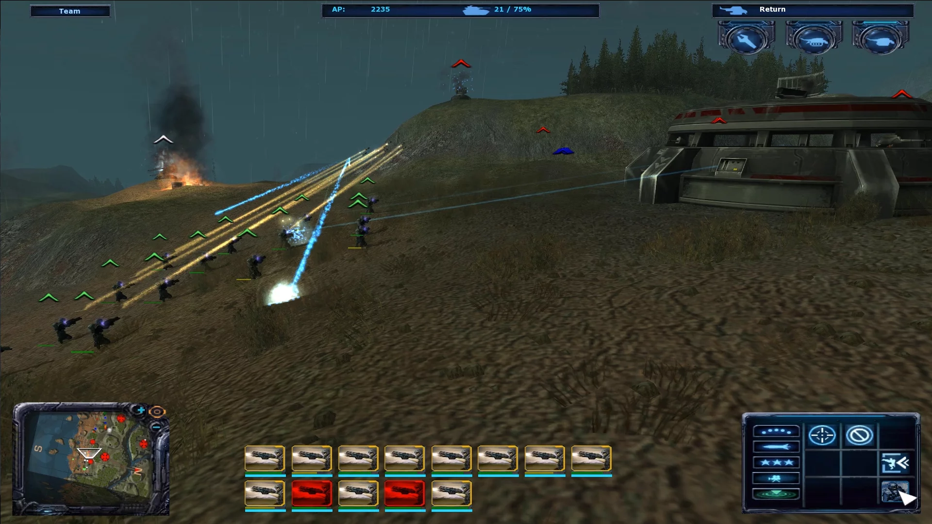 Изображение игры: Ground Control II: Operation Exodus