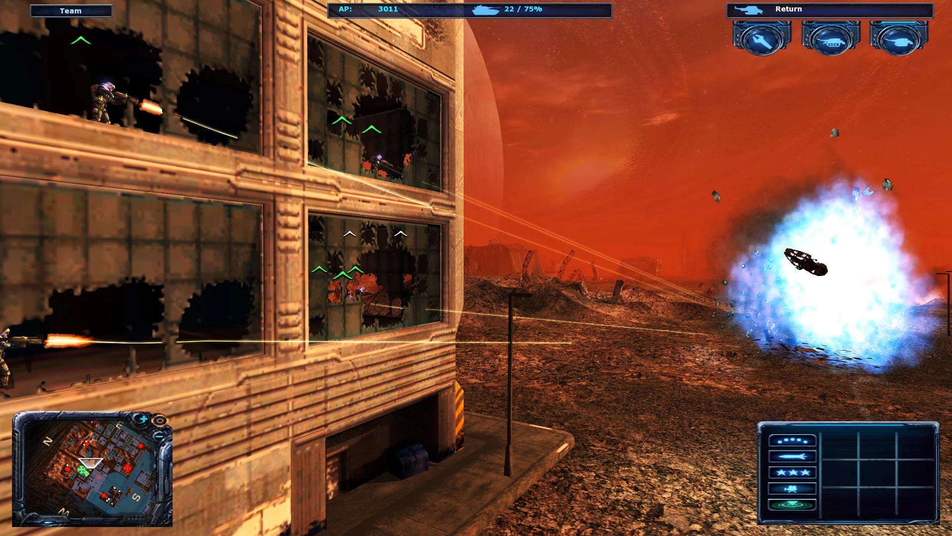 Изображение игры: Ground Control II: Operation Exodus