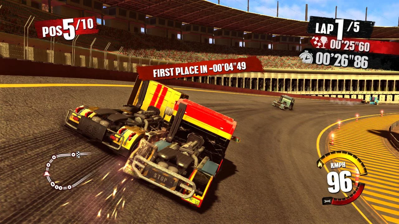 Изображение игры: Truck Racer