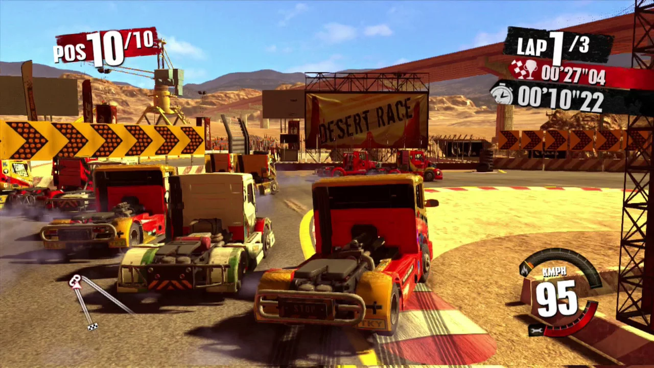 Изображение игры: Truck Racer