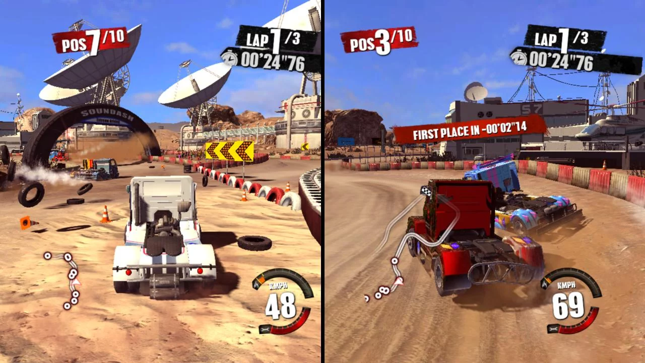 Изображение игры: Truck Racer