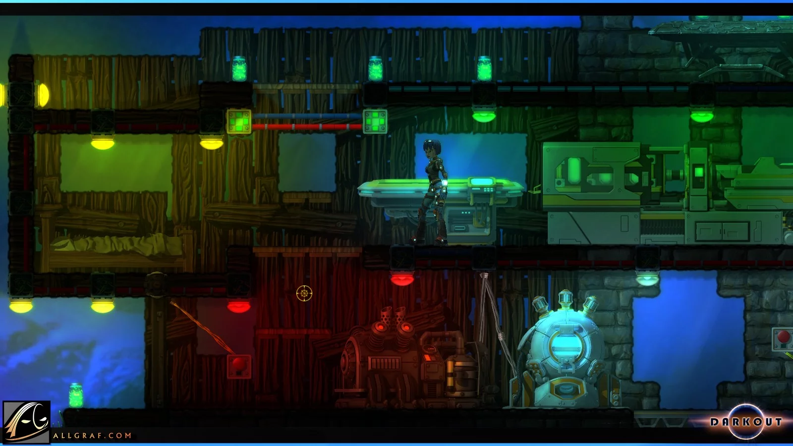 Изображение игры: Darkout