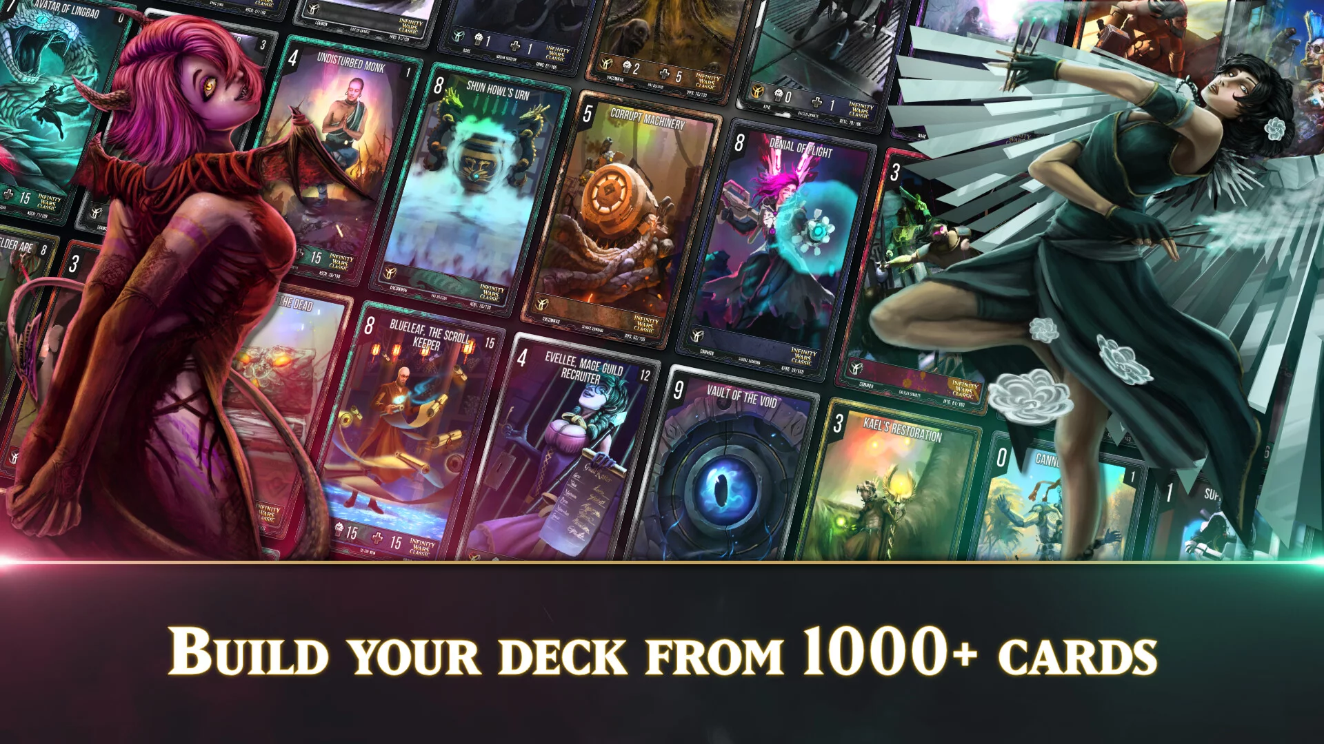 Изображение игры: Infinity Wars: Animated Trading Card Game