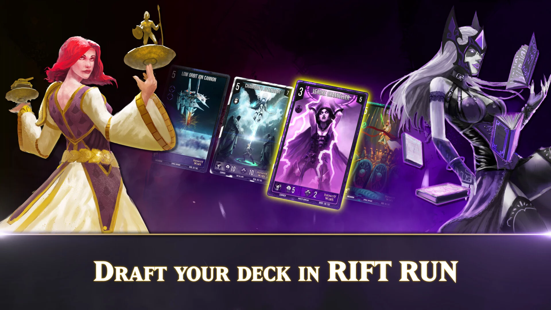 Изображение игры: Infinity Wars: Animated Trading Card Game
