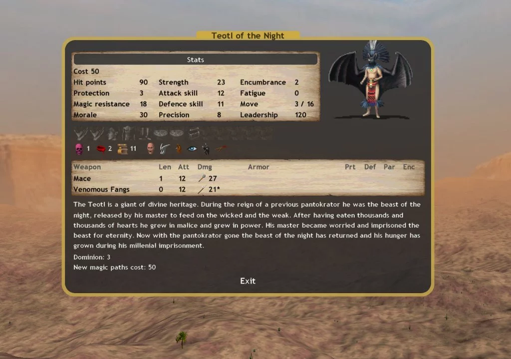 Изображение игры: Dominions 4: Thrones of Ascension