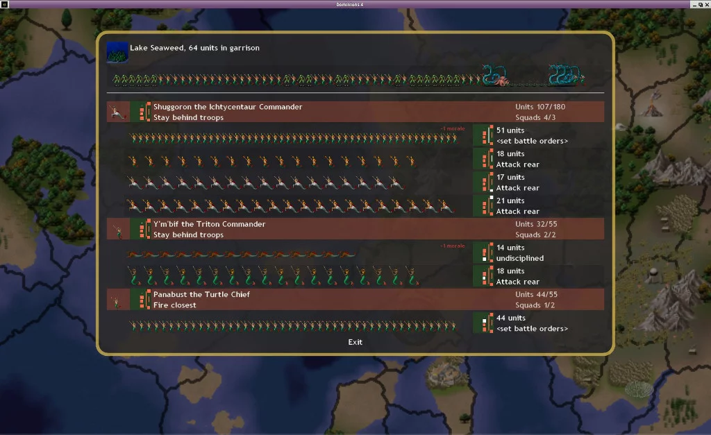 Изображение игры: Dominions 4: Thrones of Ascension