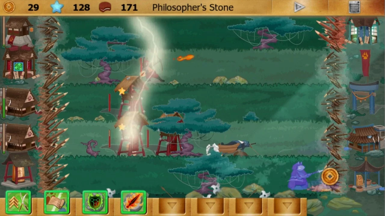 Изображение игры: Ninja Cats vs Samurai Dogs