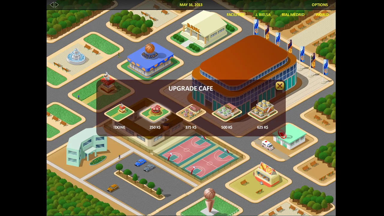 Изображение игры: World Basketball Tycoon