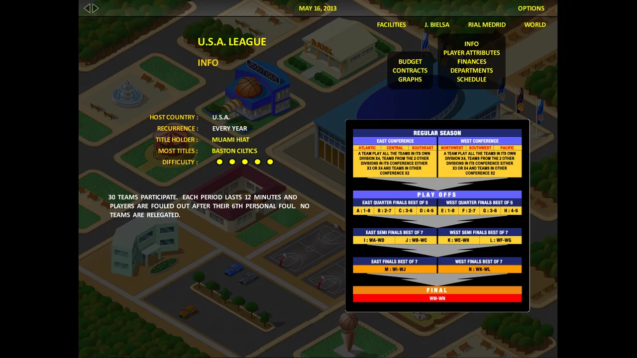 Изображение игры: World Basketball Tycoon