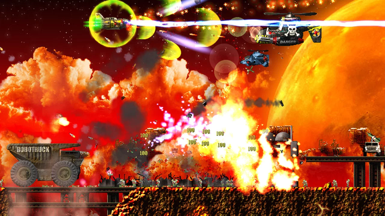 Изображение игры: Jets'n'Guns Gold