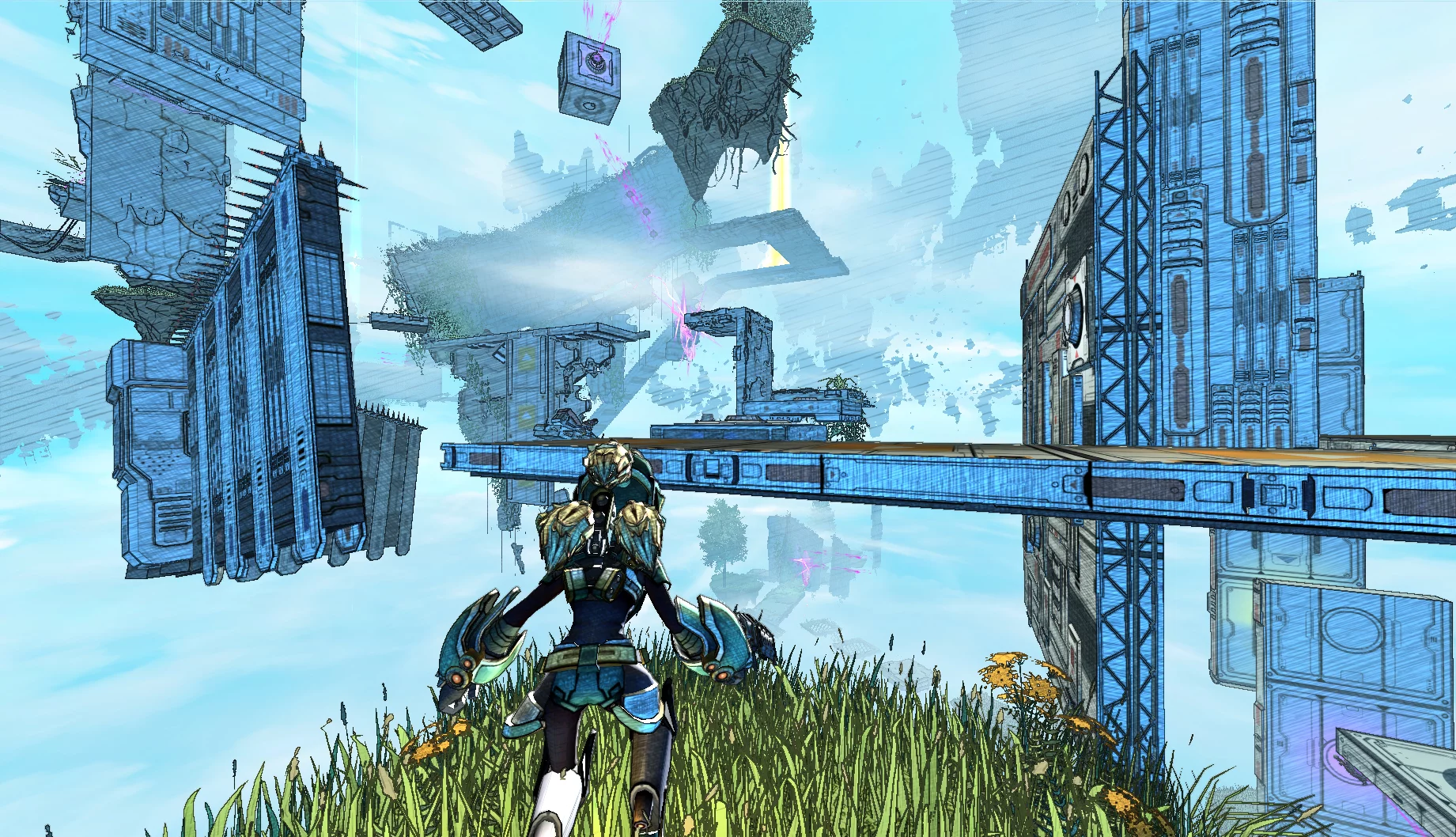 Изображение игры: Cloudbuilt