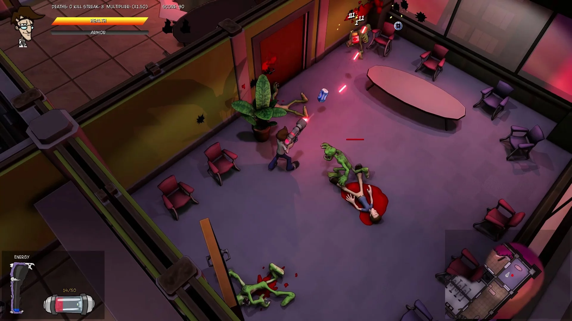Изображение игры: Tom vs. The Armies of Hell