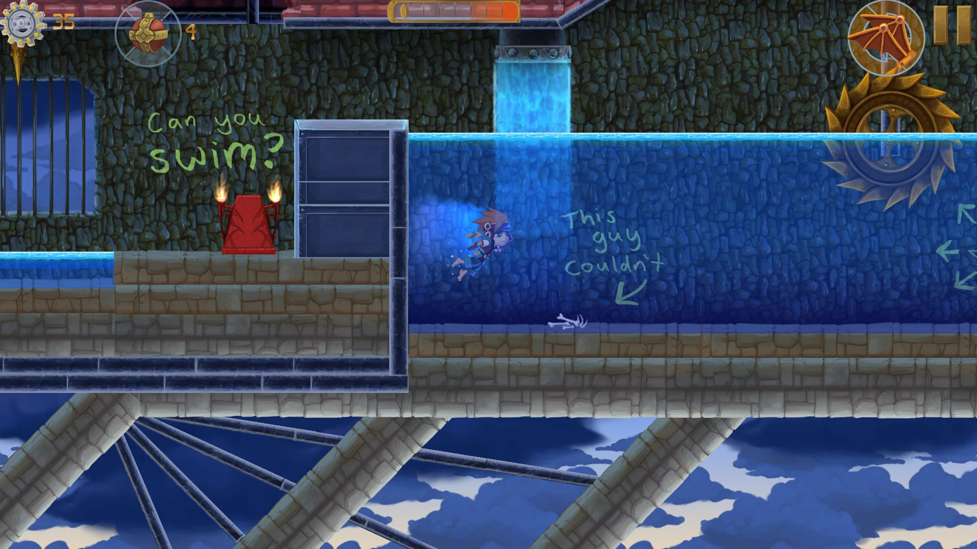 Изображение игры: Freedom Fall