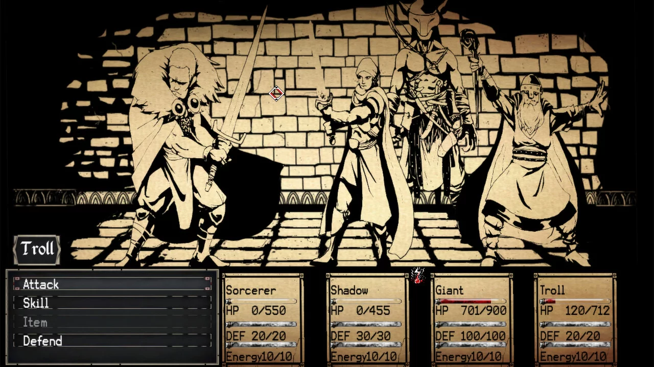Изображение игры: Paper Sorcerer