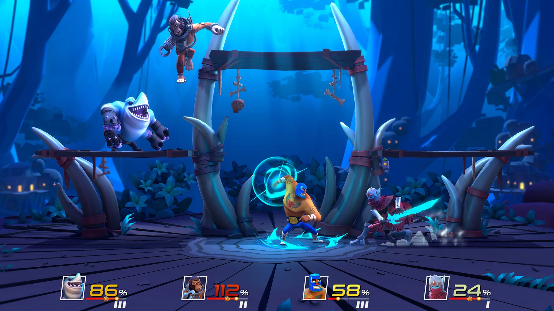 Изображение игры: Brawlout