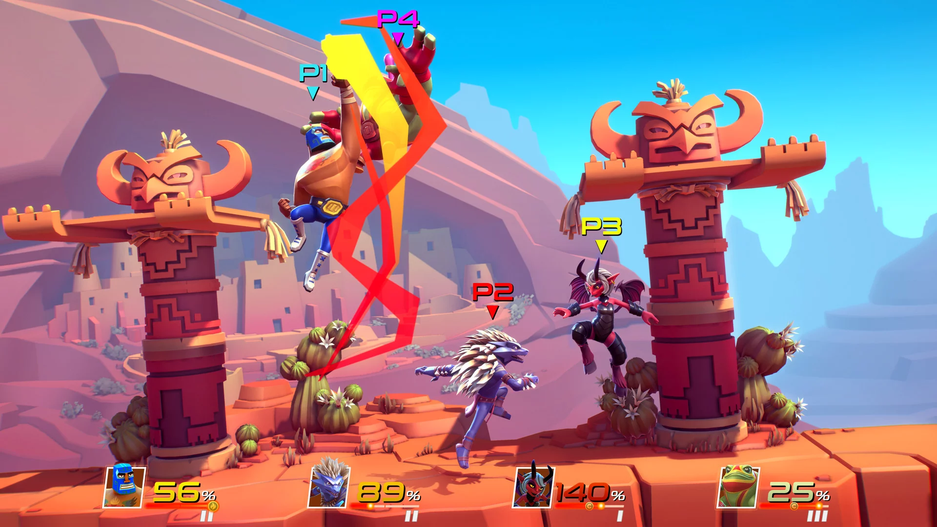 Изображение игры: Brawlout