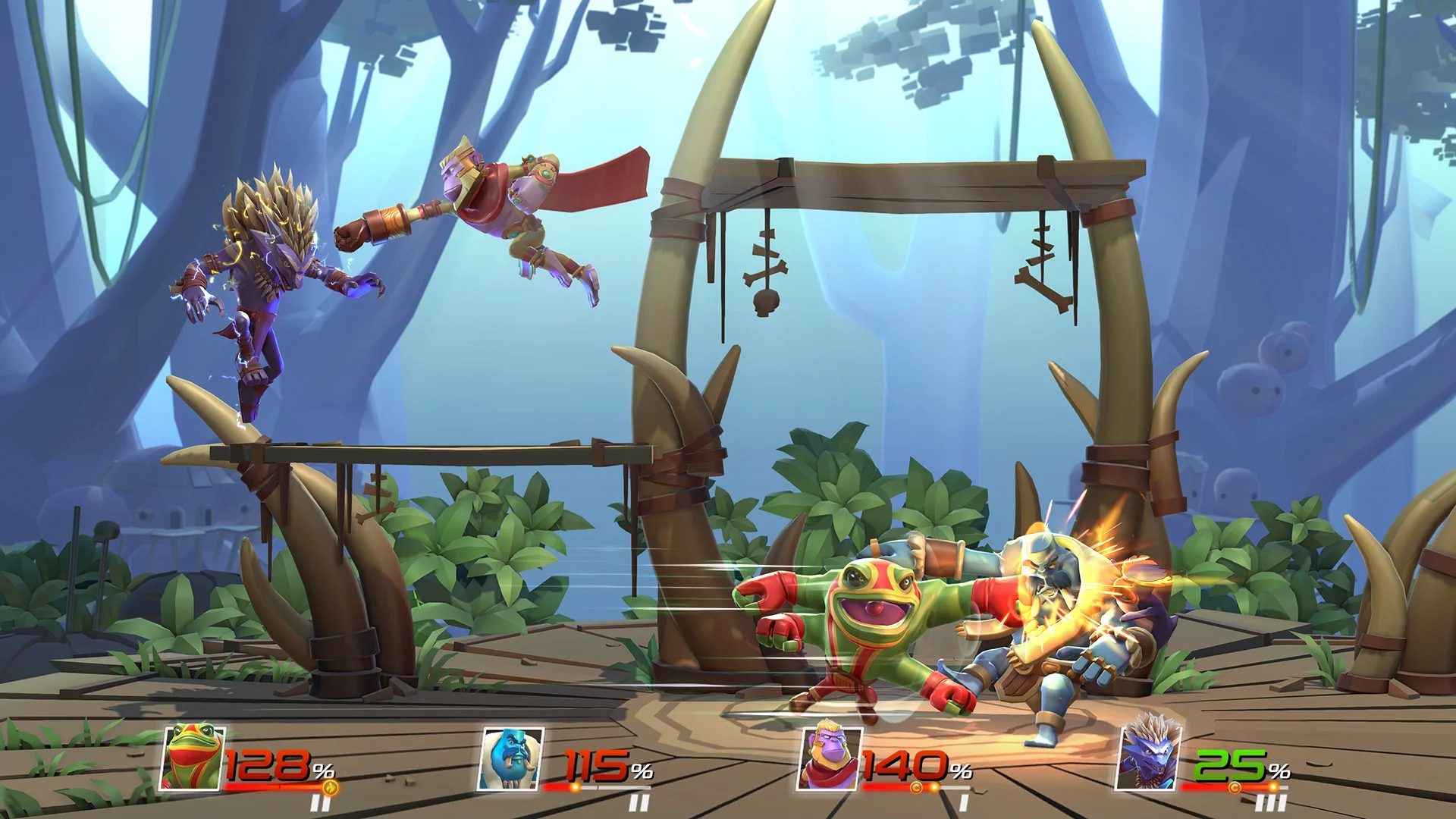 Изображение игры: Brawlout