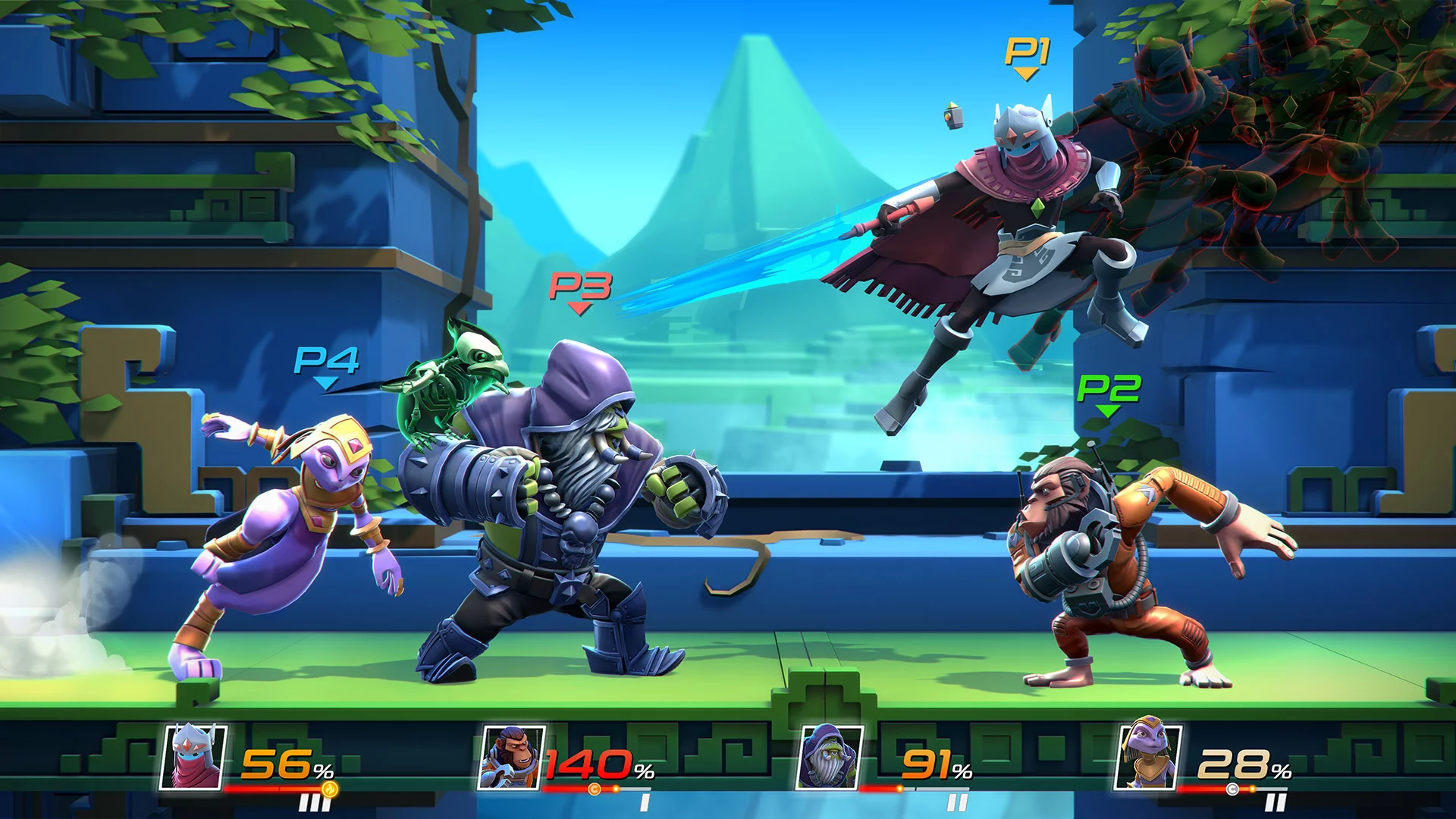 Изображение игры: Brawlout