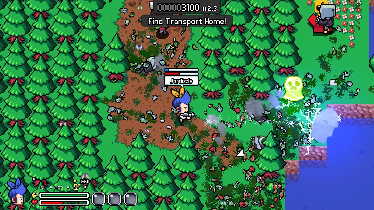 Изображение игры: Zombie Grinder