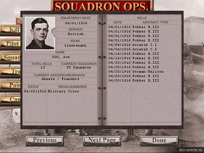 Изображение игры: Red Baron Pack