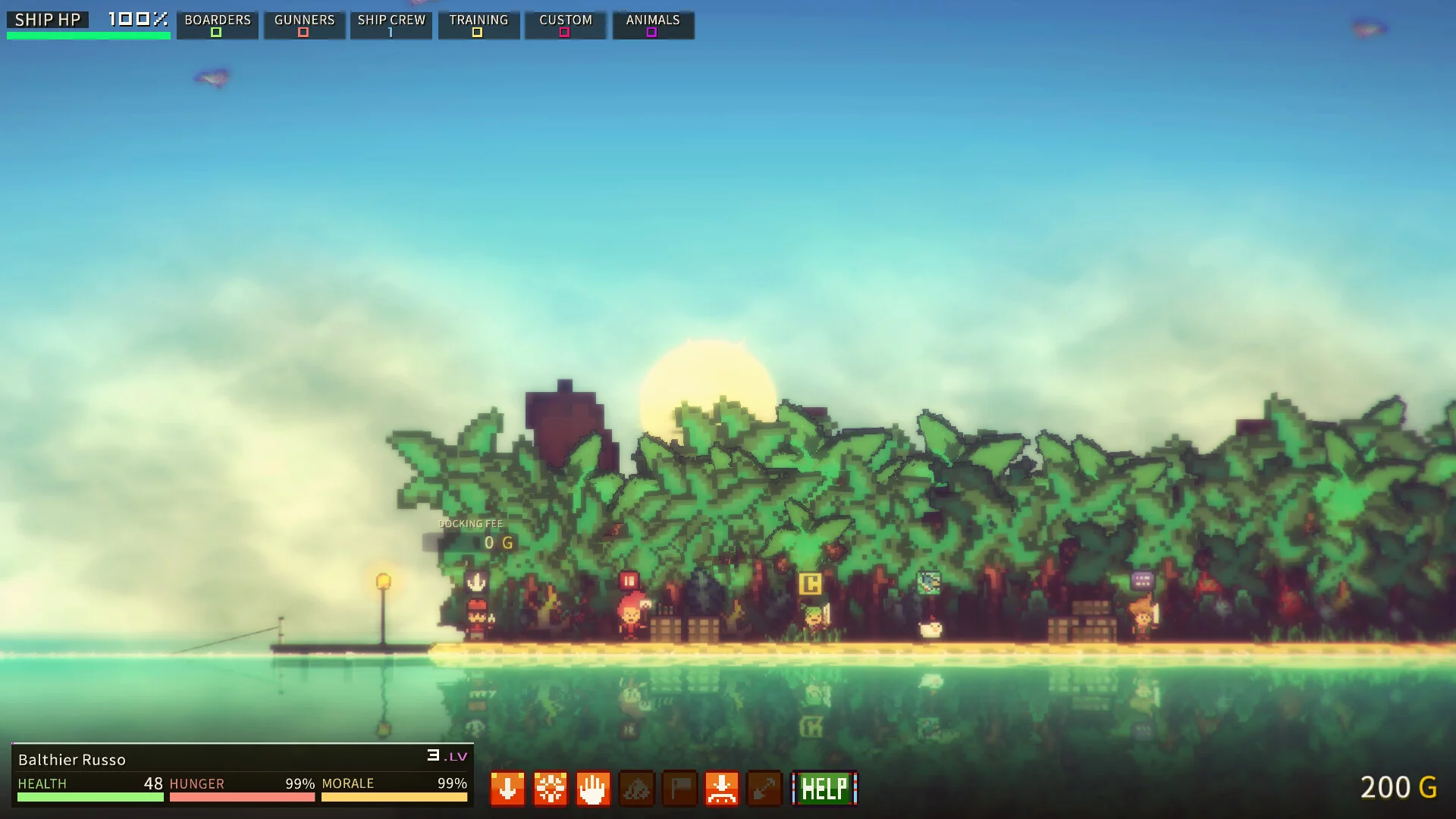 Изображение игры: Pixel Piracy