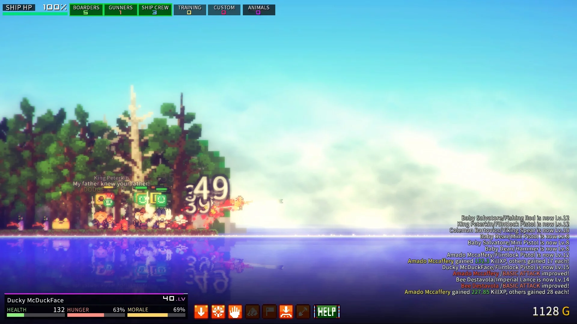 Изображение игры: Pixel Piracy