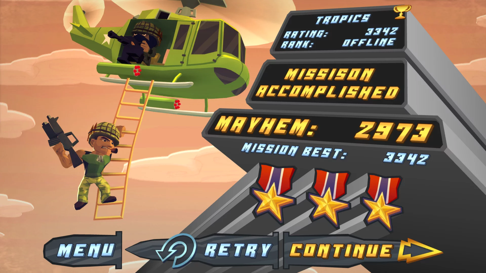 Изображение игры: Major Mayhem