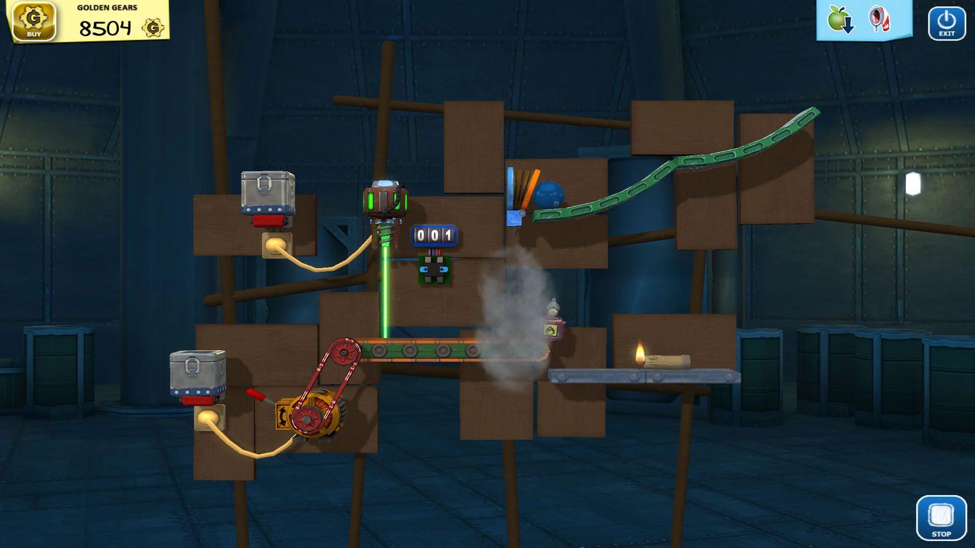 Изображение игры: Crazy Machines: Golden Gears