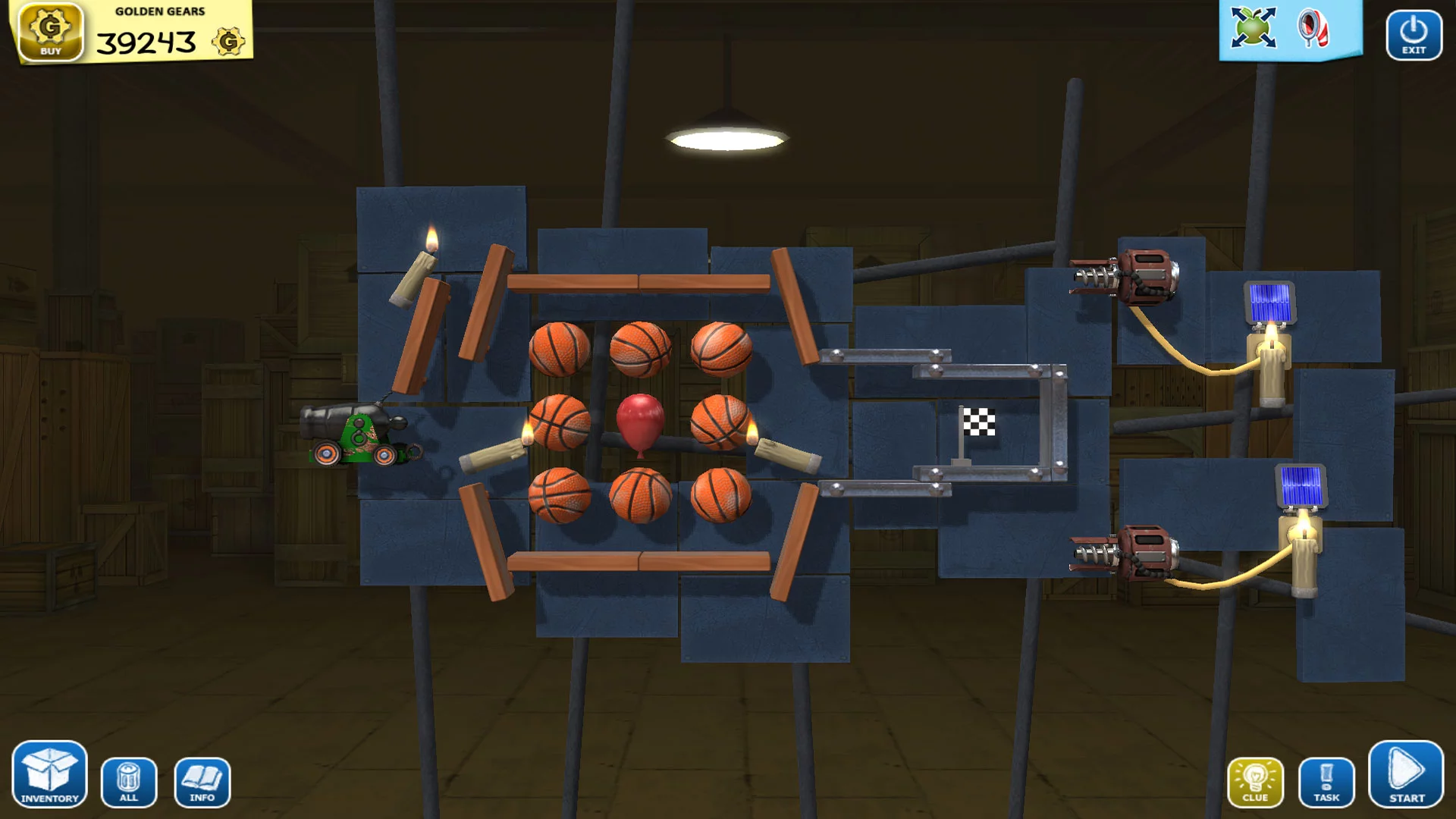 Изображение игры: Crazy Machines: Golden Gears