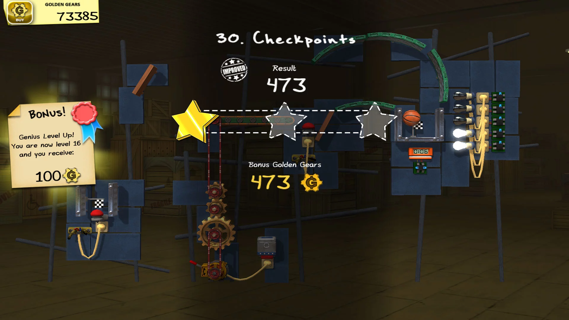 Изображение игры: Crazy Machines: Golden Gears