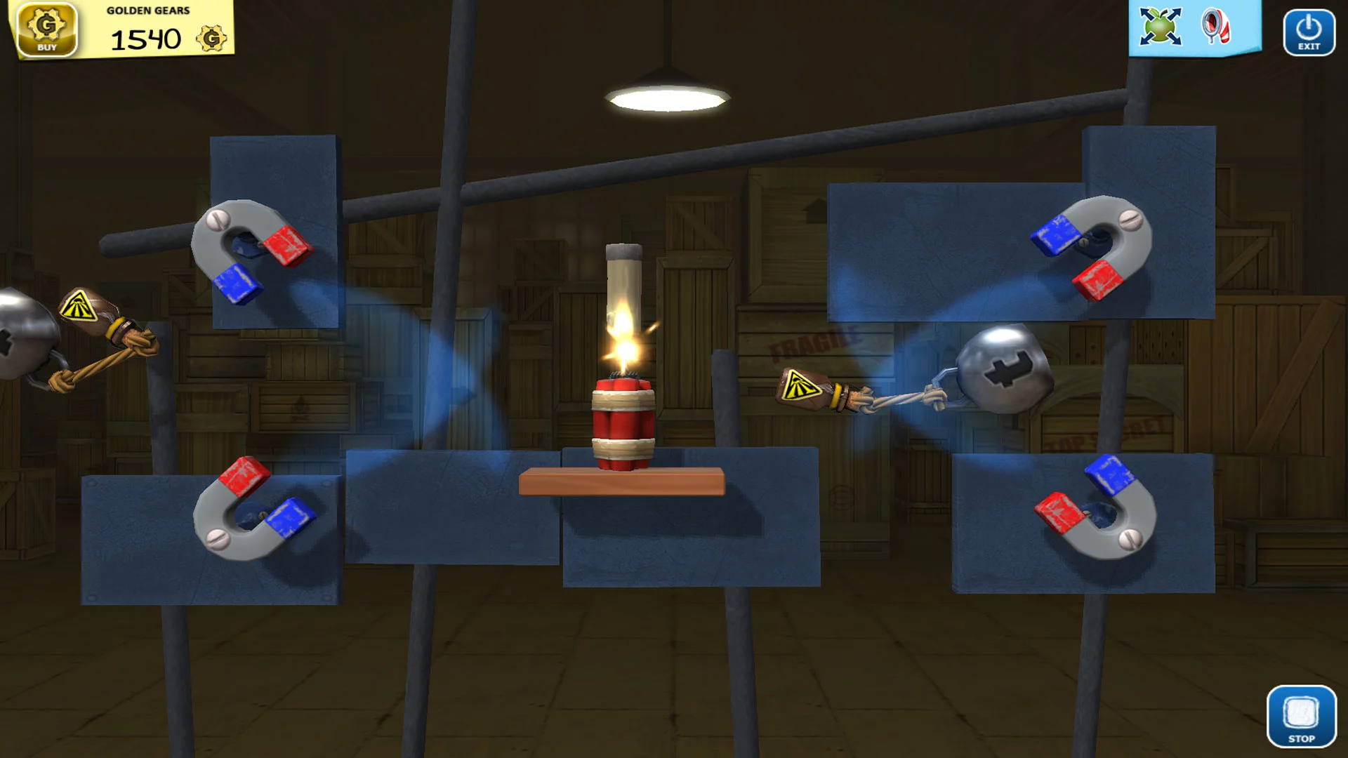 Изображение игры: Crazy Machines: Golden Gears
