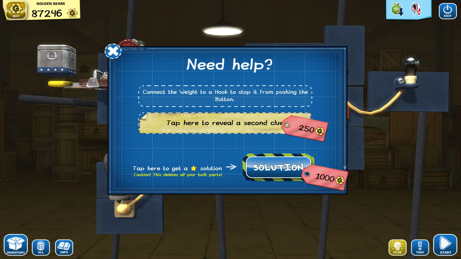 Изображение игры: Crazy Machines: Golden Gears