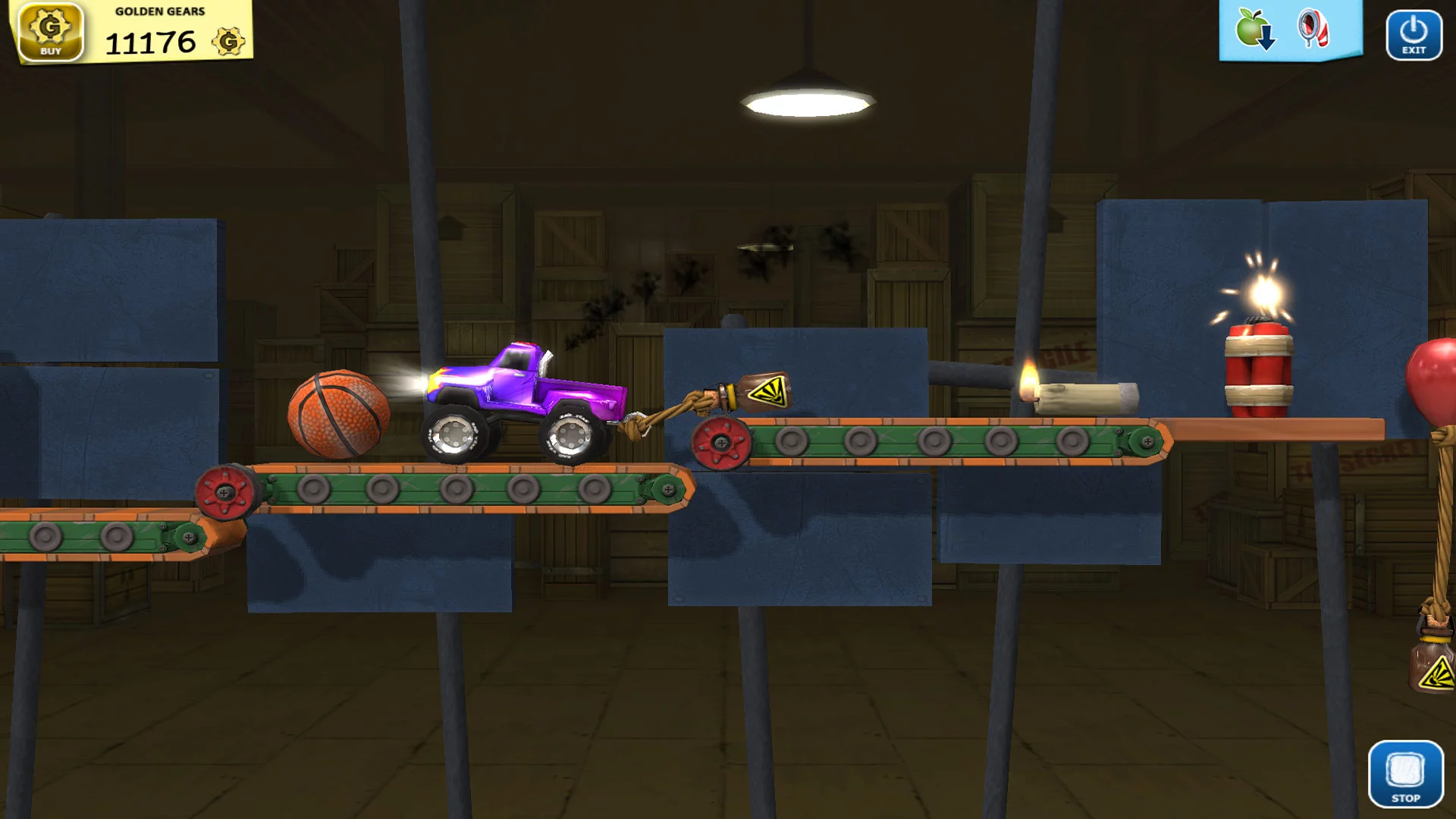 Изображение игры: Crazy Machines: Golden Gears