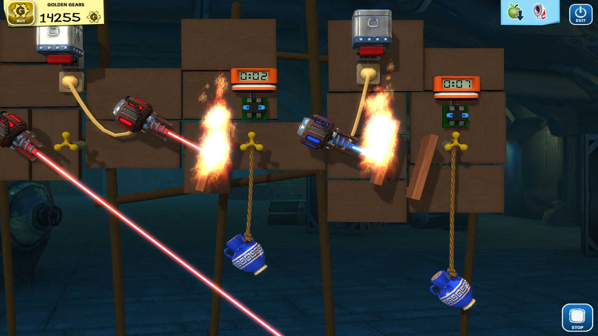 Изображение игры: Crazy Machines: Golden Gears