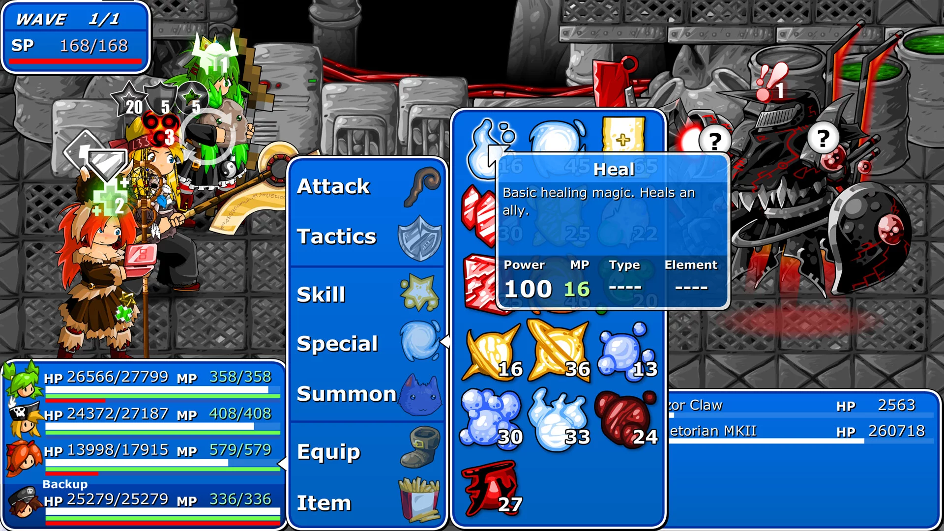 Изображение игры: Epic Battle Fantasy 4